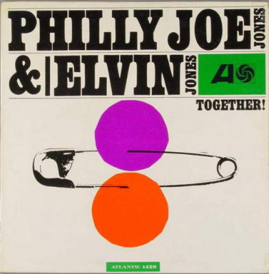 PHILLY JOE JONES - Philly Joe Jones & Elvin Jones ‎: Together! cover 