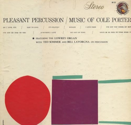 PLEASANT PERCUSSION - Music Of Cole Porter cover 