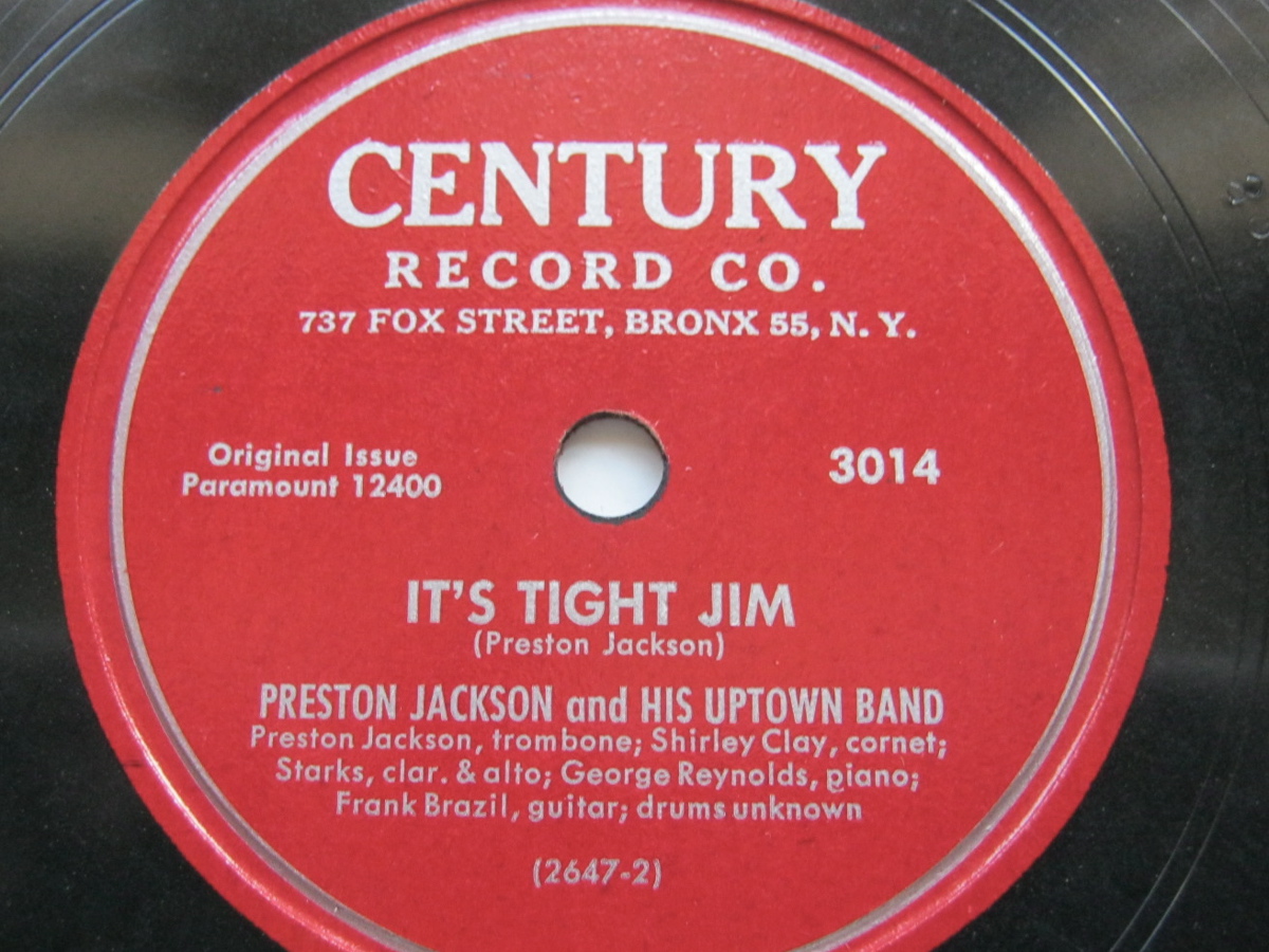 PRESTON JACKSON - It's Tight Jim/Harmony Blues cover 