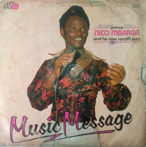 PRINCE NICO MBARGA - Music Message cover 