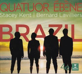 QUATUOR EBÈNE - Quatuor Ebène, Stacey Kent, Bernard Lavilliers : Brazil cover 