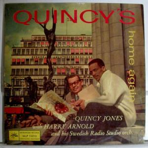 QUINCY JONES - Quincy's Home Again (aka Quincy Jones With Harry Arnold And His Orchestra) cover 