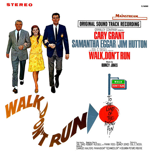 QUINCY JONES - Walk, Don't Run - Original Sound Track Recording cover 