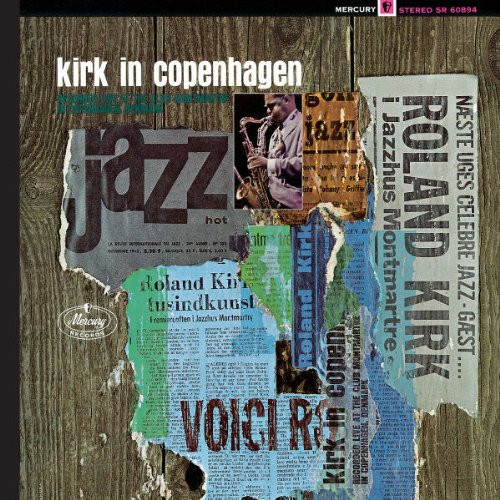 RAHSAAN ROLAND KIRK - Kirk In Copenhagen cover 