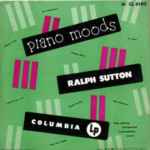 RALPH SUTTON - Piano Moods cover 