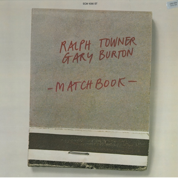 RALPH TOWNER - Matchbook (with Gary Burton) cover 