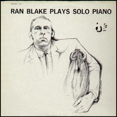 RAN BLAKE - Plays Solo Piano cover 
