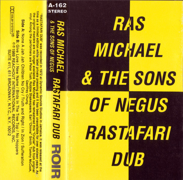 RAS MICHAEL - Ras Michael & The Sons Of Negus : Rastafari Dub cover 