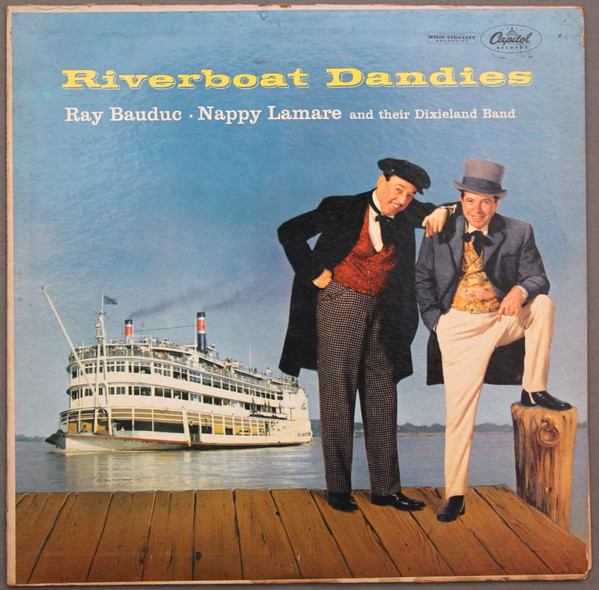 RAY BAUDUC - Ray Bauduc-Nappy Lemare And Their Dixieland Band ‎: Riverboat Dandies cover 