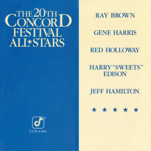 RAY BROWN - The 20th Concord Festival All Stars cover 