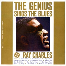 RAY CHARLES - The Genius Sings the Blues cover 
