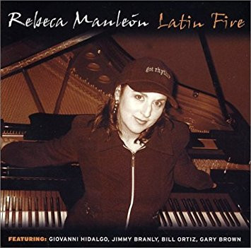 REBECA MAULEÓN - Latin Fire cover 