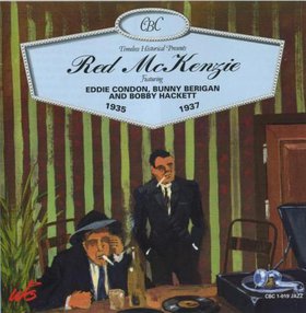 RED MCKENZIE - Red McKenzie Featuring Eddie Condon, Bunny Berigan and Bobby Hackett - 1935-1937 cover 