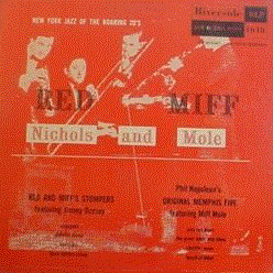 RED NICHOLS - Red Nichols & Miff Mole: New York Jazz Of The Twenties cover 