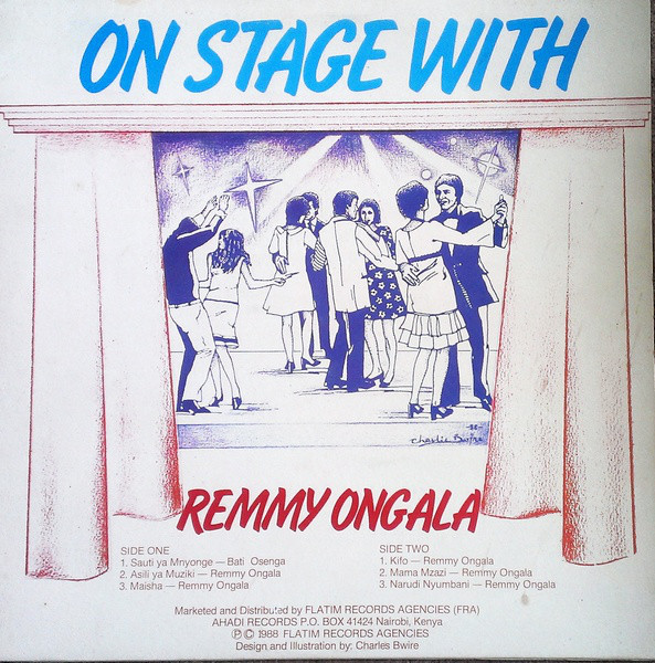 REMMY ONGALA - Dance With Remmy Ongala On Stage cover 