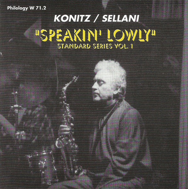 RENATO SELLANI - Renato Sellani, Lee Konitz ‎: Speakin' Lowly cover 