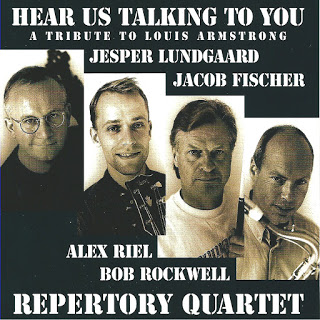 REPERTORY QUARTET - Here Us Talking to You - Tribute to Louis Armstrong cover 