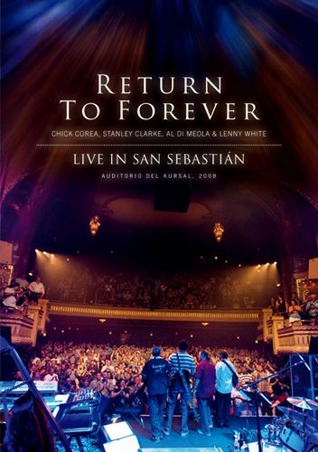 RETURN TO FOREVER - Live in San Sebastian cover 