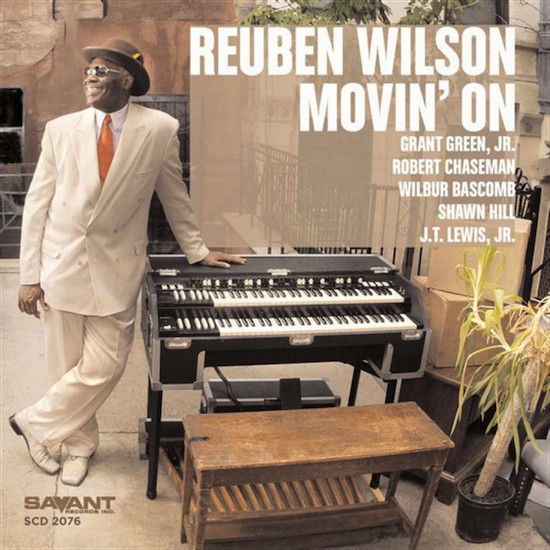 REUBEN WILSON - Movin' On cover 