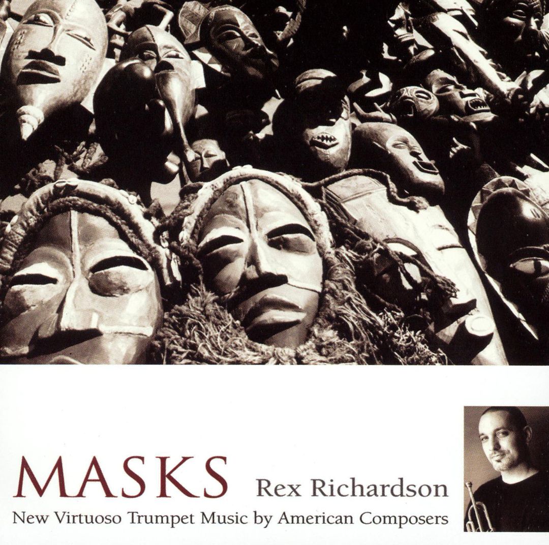 REX RICHARDSON - Masks: New Virtuoso Trumpet Music cover 