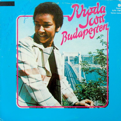 RHODA SCOTT - Rhoda Scott Budapesten cover 