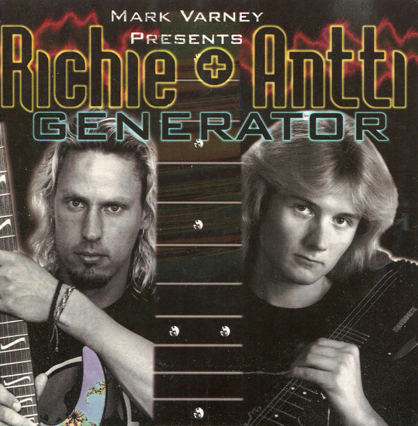 RICHARD HALLEBEEK - Richie & Antti : Generator cover 