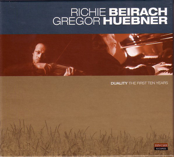 RICHIE BEIRACH - Richie Beirach, Gregor Huebner : Duality - The First Ten Years cover 