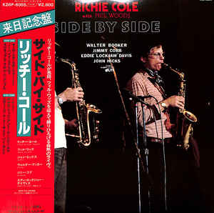 RICHIE COLE - With Phil Woods Side By Side cover 