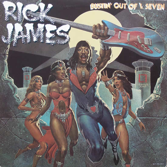 RICK JAMES - Bustin' Out Of L Seven cover 