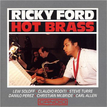 RICKY FORD - Hot Brass cover 