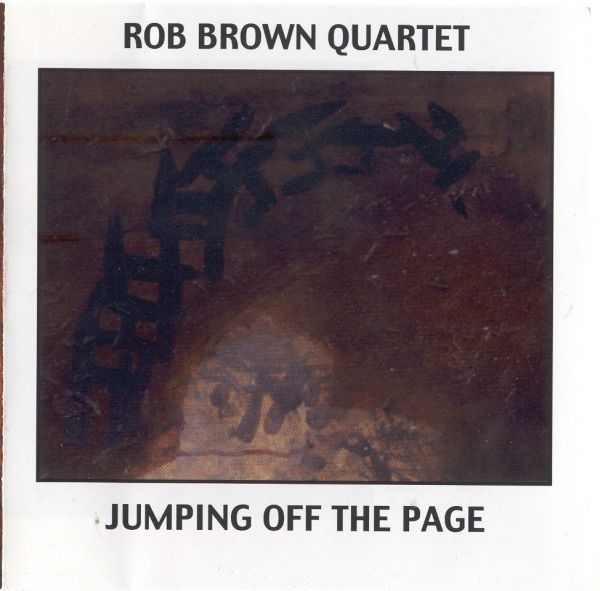 ROB BROWN - Jumping Off The Page cover 