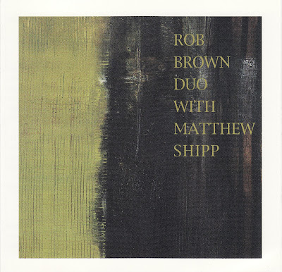 ROB BROWN - Rob Brown Duo With Matthew Shipp ‎: Blink Of An Eye cover 