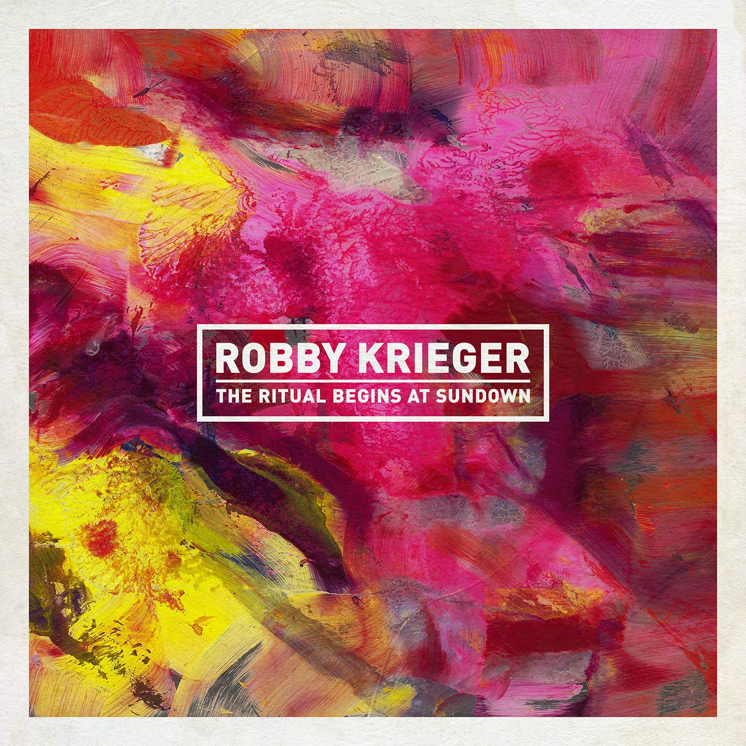 ROBBY KRIEGER - The Ritual Begins At Sundown cover 