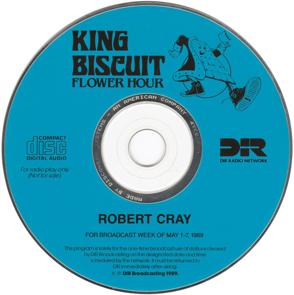 ROBERT CRAY - King Biscuit Flower Hour cover 