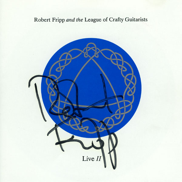 ROBERT FRIPP - Live II cover 
