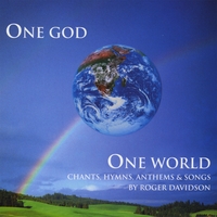 ROGER DAVIDSON - One God, One World cover 