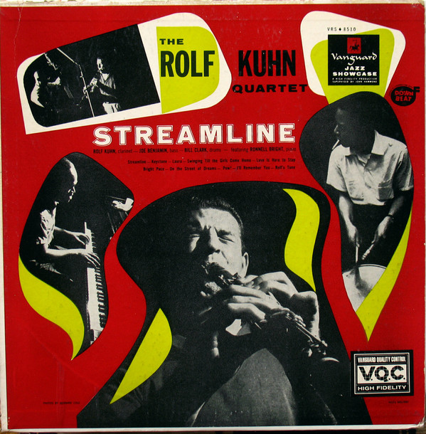 ROLF KÜHN - Rolf Kühn Quartett ‎: Streamline cover 