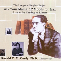 RON MCCURDY - The Langston Hughes Project : Ask Your Mama - 12 Moods for Jazz cover 