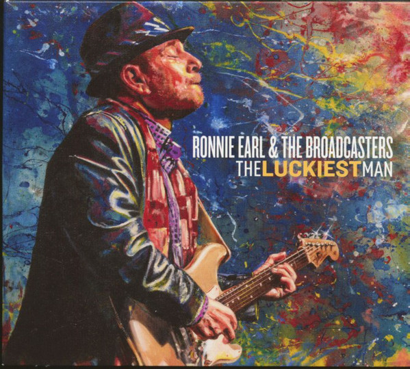 RONNIE EARL - Ronnie Earl And The Broadcasters : The Luckiest Man cover 