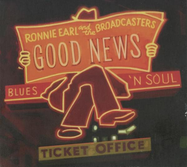 RONNIE EARL - Ronnie Earl And The Broadcasters ‎: Good News cover 