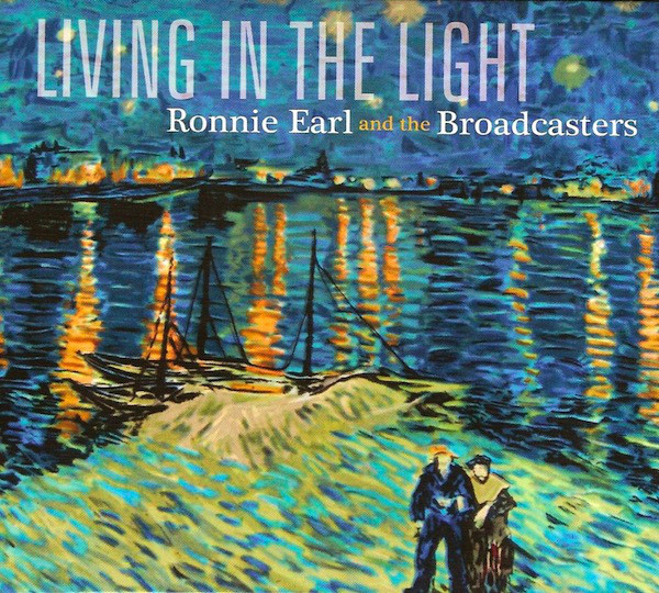 RONNIE EARL - Ronnie Earl And The Broadcasters ‎: Living In The Light cover 