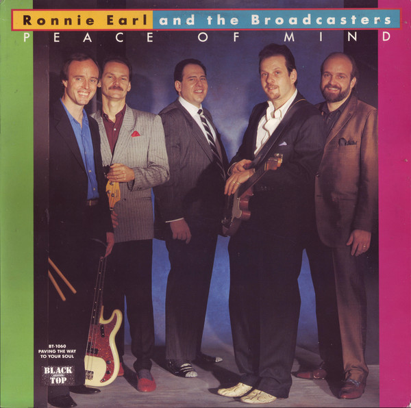 RONNIE EARL - Ronnie Earl And The Broadcasters ‎: Peace Of Mind cover 