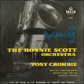 RONNIE SCOTT - At The Royal Festival Hall cover 