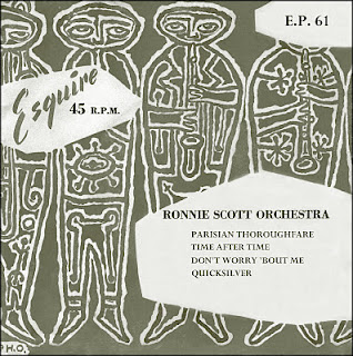 RONNIE SCOTT - Ronnie Scott Orchestra (E.P. 61) cover 