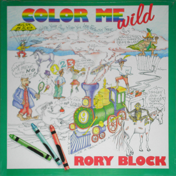 RORY BLOCK - Color Me Wild cover 
