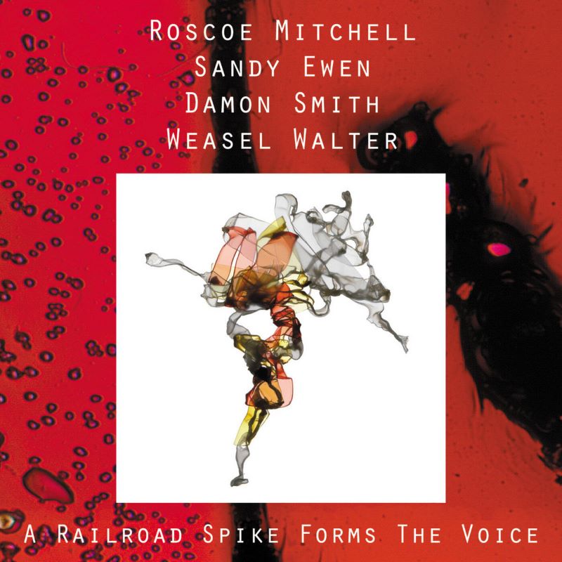 ROSCOE MITCHELL - Roscoe Mitchell / Sandy Ewen / Damon Smith / Weasel Walter : A Railroad Spike Forms The Voice cover 