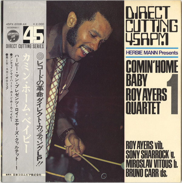 ROY AYERS - Herbie Mann Presents Comin' Home Baby Roy Ayers Quartet 1 cover 