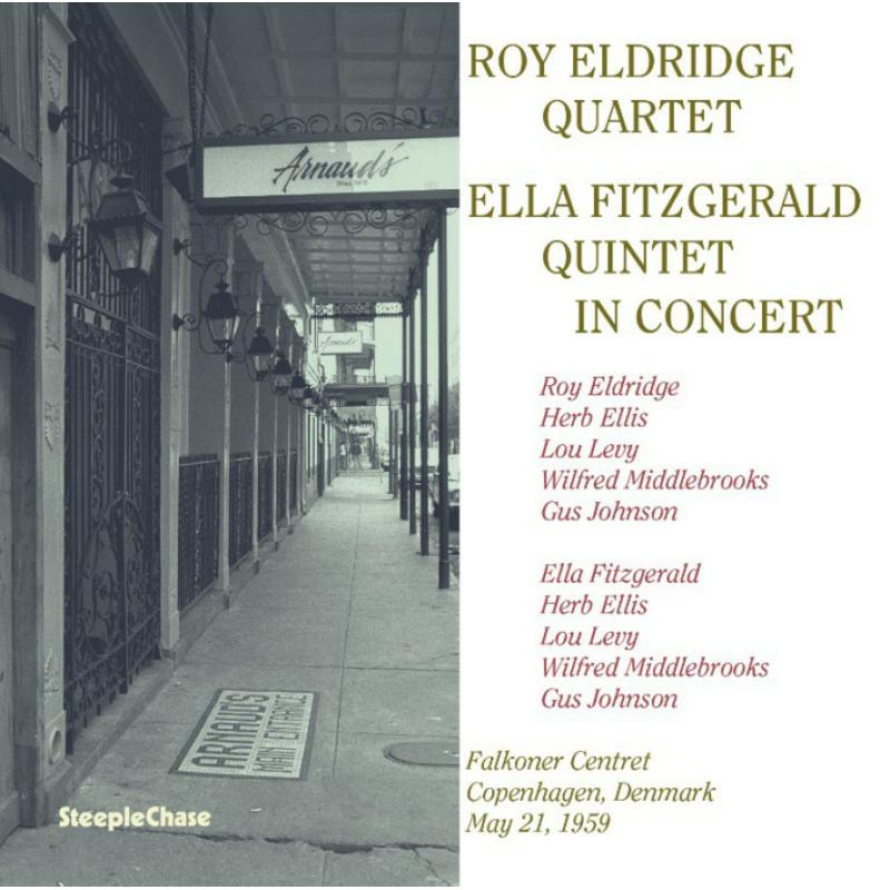 ROY ELDRIDGE - Roy Eldridge Quartet / Ella Fitzgerald Quintet : in Concert cover 