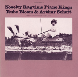RUBE BLOOM - Novelty Ragtime Piano Kings cover 