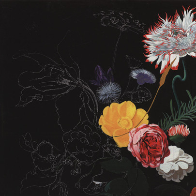 SABIR MATEEN - Sabir Mateen, Sirone, Andrew Barker ‎: Infinite Flowers cover 